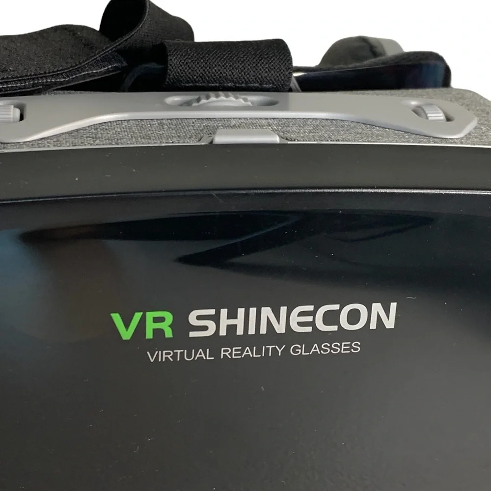 VR Shinecon Virtual Reality Glasses Padded Headset Comfort for Ears & Face